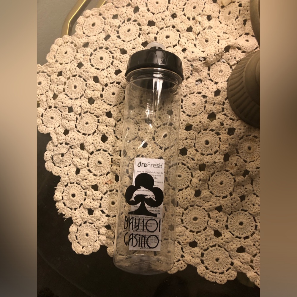 Bay101 Casino Reusable Water Bottle- 740 $8 or $6 w/ bundle